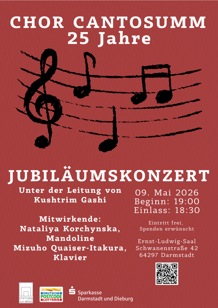 Jubiläumskonzert am 9. Mai 2026